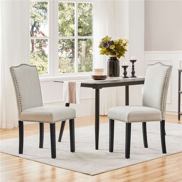 Yaheetech Fabric Upholstered Side Chair & Reviews Wayfair.co.uk